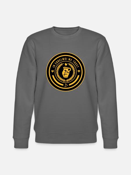 Bembel - Frankfurt - Ebbelwoi - Stanley/Stella CHANGER Unisex Organic Sweatshirt - anthracite