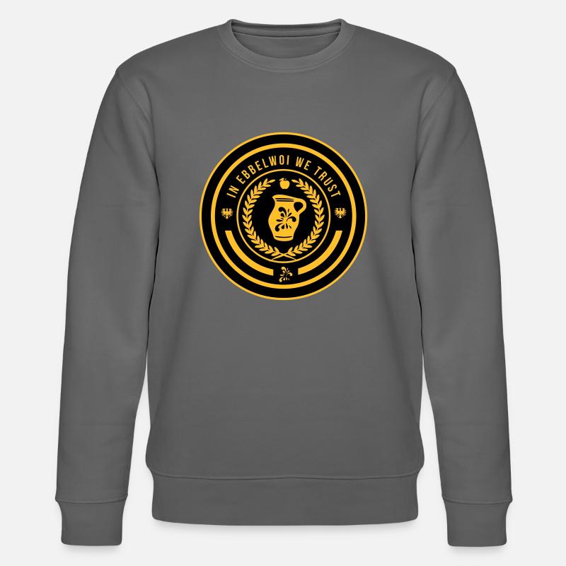 Bembel - Frankfurt - Ebbelwoi - Stanley/Stella Unisex Bio-Sweatshirt CHANGER  - Anthrazit