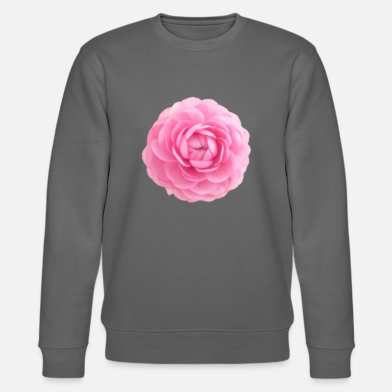 Floraison ranuncule - Sweat bio CHANGER Stanley/Stella Unisexe - charbon