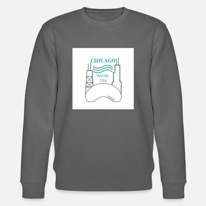 Chicago - Stanley/Stella Unisex Bio-Sweatshirt CHANGER - Anthrazit