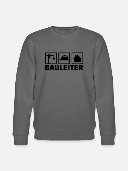 Bauleiter - Stanley/Stella Unisex Bio-Sweatshirt CHANGER  - Anthrazit