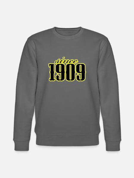 since 1909 (black) - Stanley/Stella CHANGER Unisex Organic Sweatshirt - anthracite