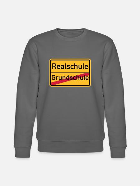 Realschule - Stanley/Stella Unisex Bio-Sweatshirt CHANGER - Anthrazit