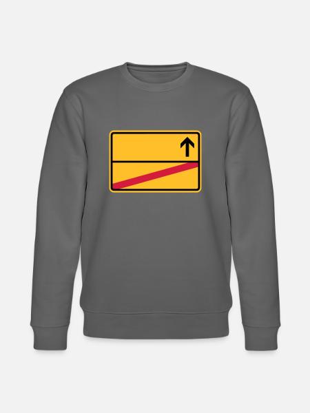 Ortsschild - Stanley/Stella Unisex Bio-Sweatshirt CHANGER - Anthrazit