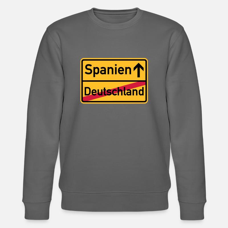 Spanien - Stanley/Stella Unisex Bio-Sweatshirt CHANGER  - Anthrazit