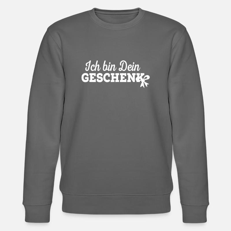 Weihnachten - Stanley/Stella Unisex Bio-Sweatshirt CHANGER  - Anthrazit