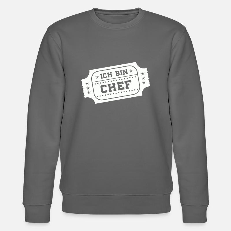 Je suis le patron - Sweat bio CHANGER Stanley/Stella Unisexe - charbon