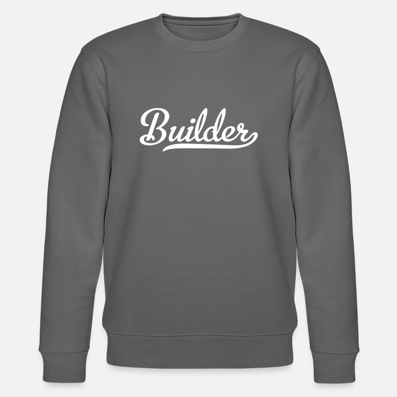 Construction worker - Stanley/Stella CHANGER Unisex Organic Sweatshirt - anthracite