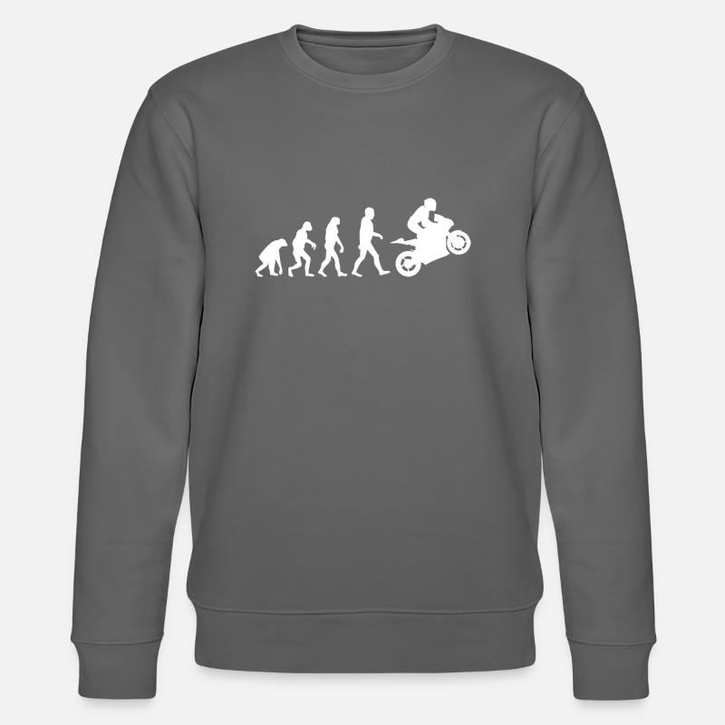 Sport Biker Evolution - Sweat bio CHANGER Stanley/Stella Unisexe - charbon