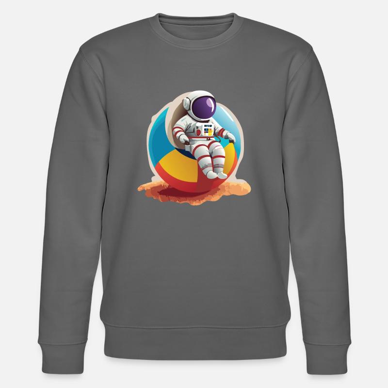 Austronaut - Stanley/Stella Unisex Bio-Sweatshirt CHANGER  - Anthrazit