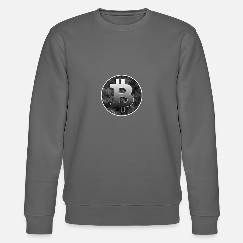 Bitcoin - Stanley/Stella CHANGER Unisex Organic Sweatshirt - anthracite