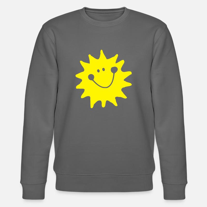 Sonne - Stanley/Stella Unisex Bio-Sweatshirt CHANGER  - Anthrazit
