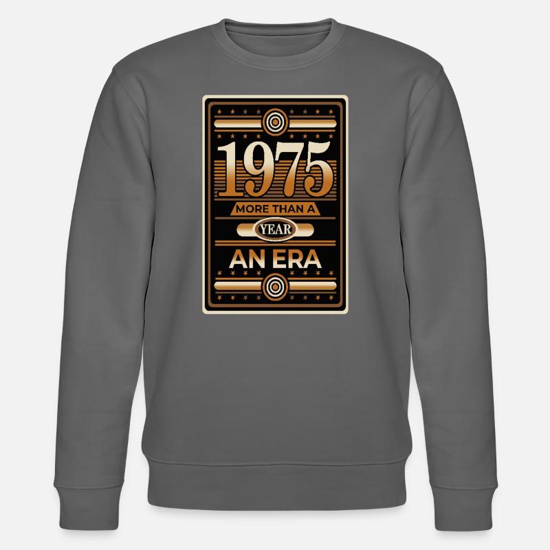1975 Plus d’un an - Sweat bio CHANGER Stanley/Stella Unisexe - charbon