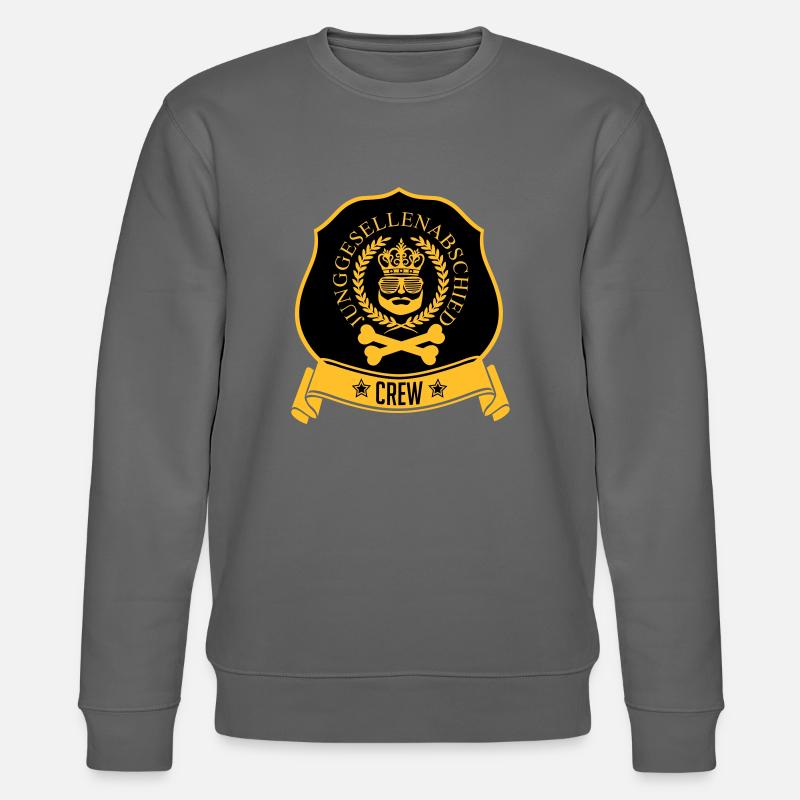 Junggesellenabschied - JGA - Stanley/Stella Unisex Bio-Sweatshirt CHANGER  - Anthrazit
