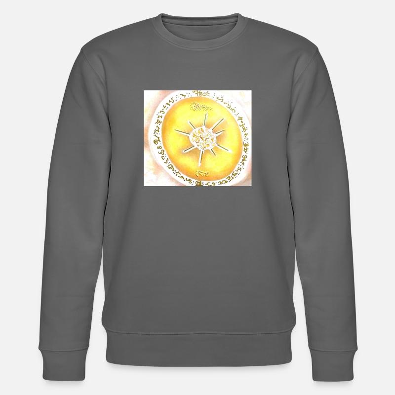 Kosmische Energie - Stanley/Stella Unisex Bio-Sweatshirt CHANGER  - Anthrazit