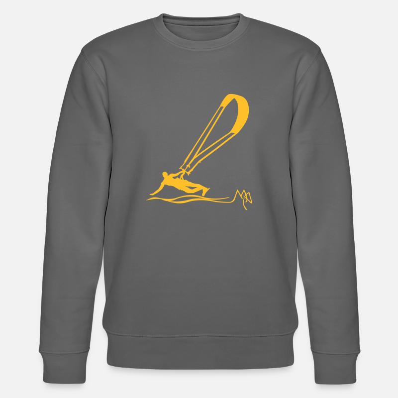 kiter - Stanley/Stella CHANGER Unisex Organic Sweatshirt - anthracite