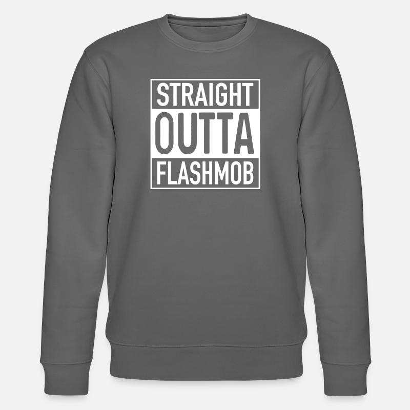 Flash mob OUTTA direct - Sweat bio CHANGER Stanley/Stella Unisexe - charbon