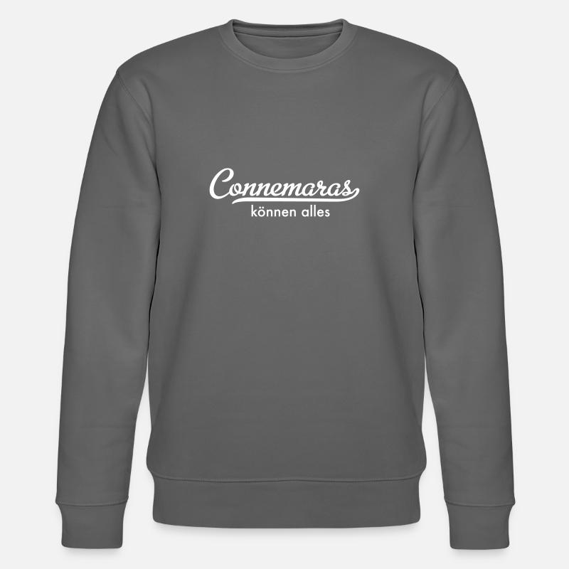 Poney du Connemara - Sweat bio CHANGER Stanley/Stella Unisexe - charbon