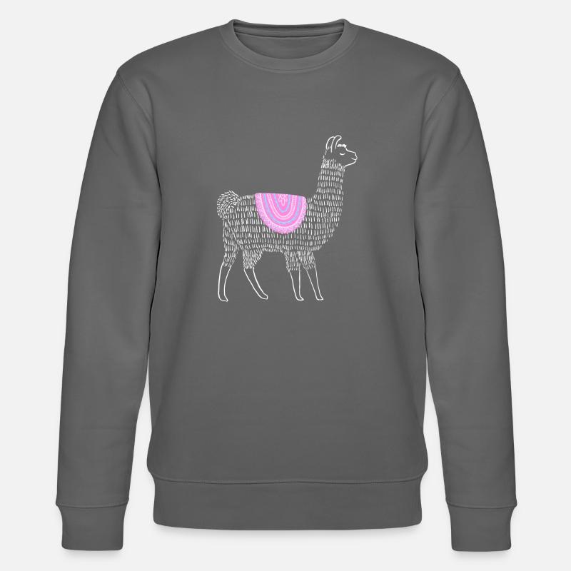 Boho Lama - Stanley/Stella Unisex Bio-Sweatshirt CHANGER  - Anthrazit