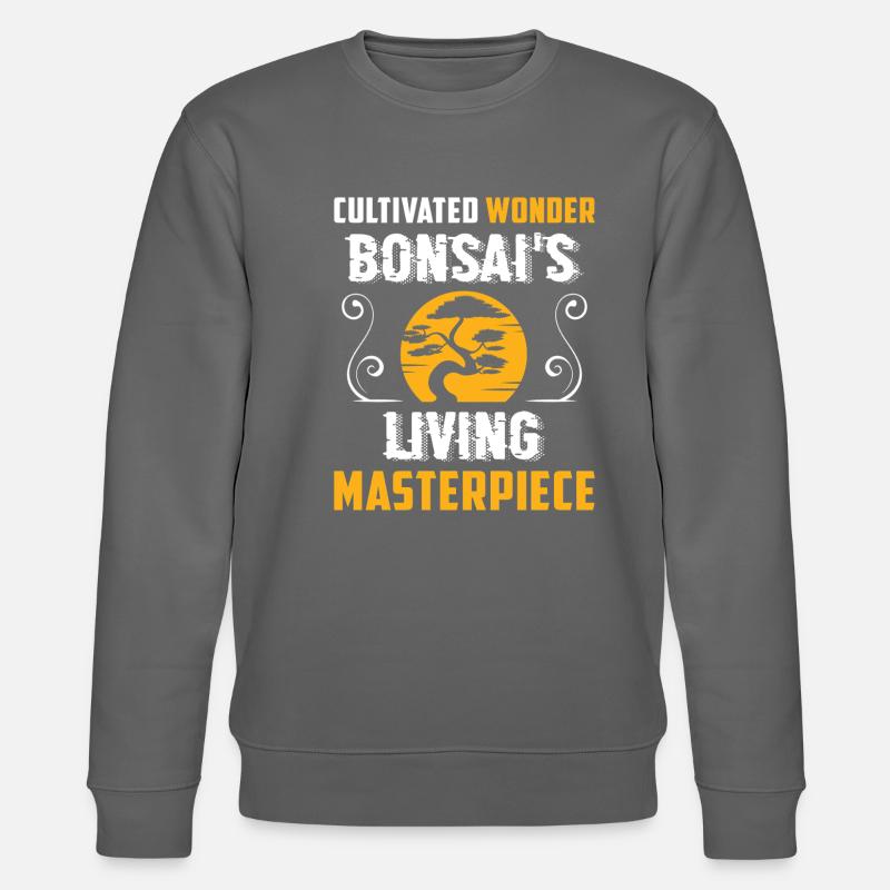 Bonsai Tree - Stanley/Stella Unisex Bio-Sweatshirt CHANGER  - Anthrazit