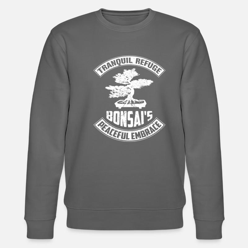 Bonsai Tree - Stanley/Stella Unisex Bio-Sweatshirt CHANGER  - Anthrazit