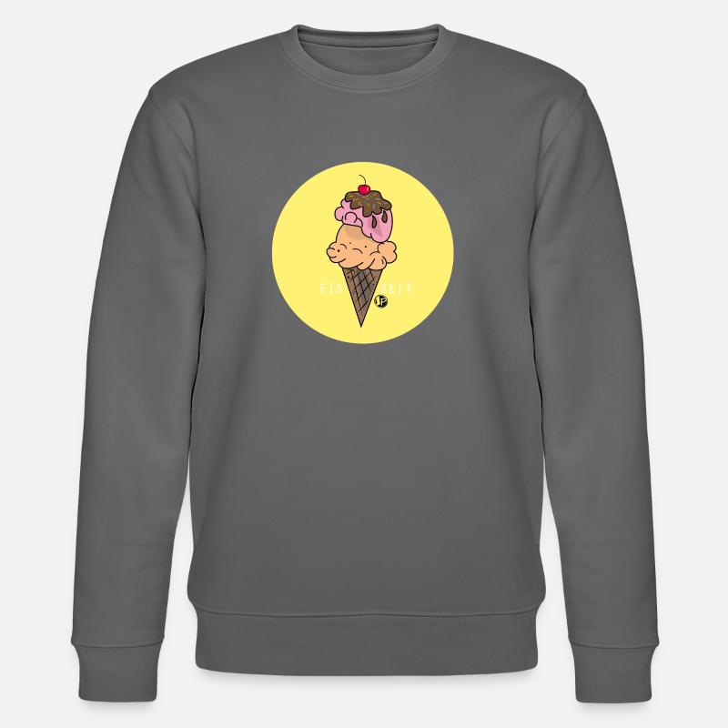 Eiszeit - Stanley/Stella Unisex Bio-Sweatshirt CHANGER  - Anthrazit