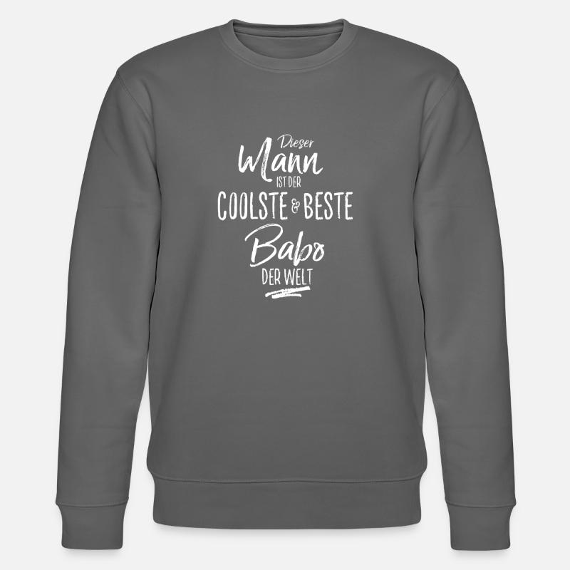 Babo - Stanley/Stella Unisex Bio-Sweatshirt CHANGER  - Anthrazit