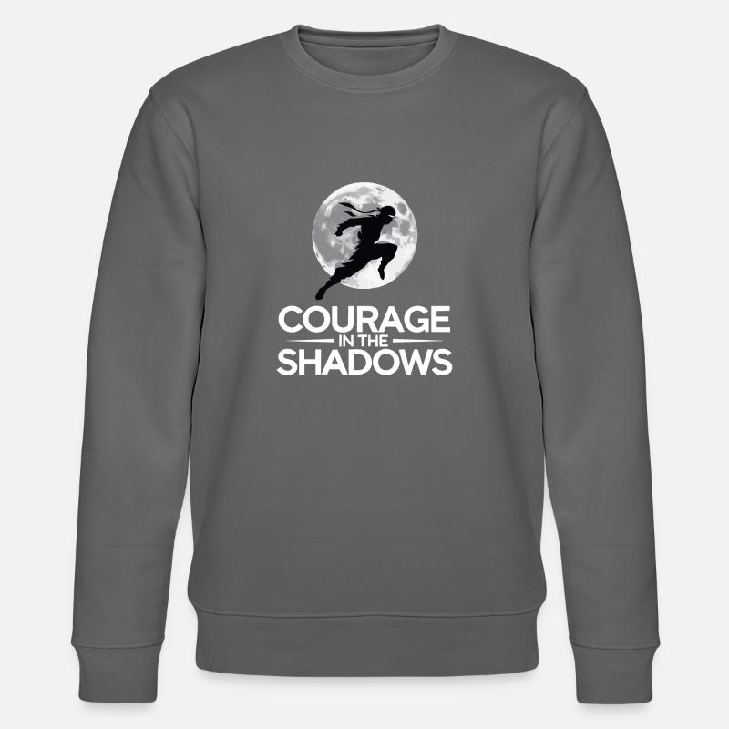 LE COURAGE DANS L’OMBRE - Sweat bio CHANGER Stanley/Stella Unisexe - charbon