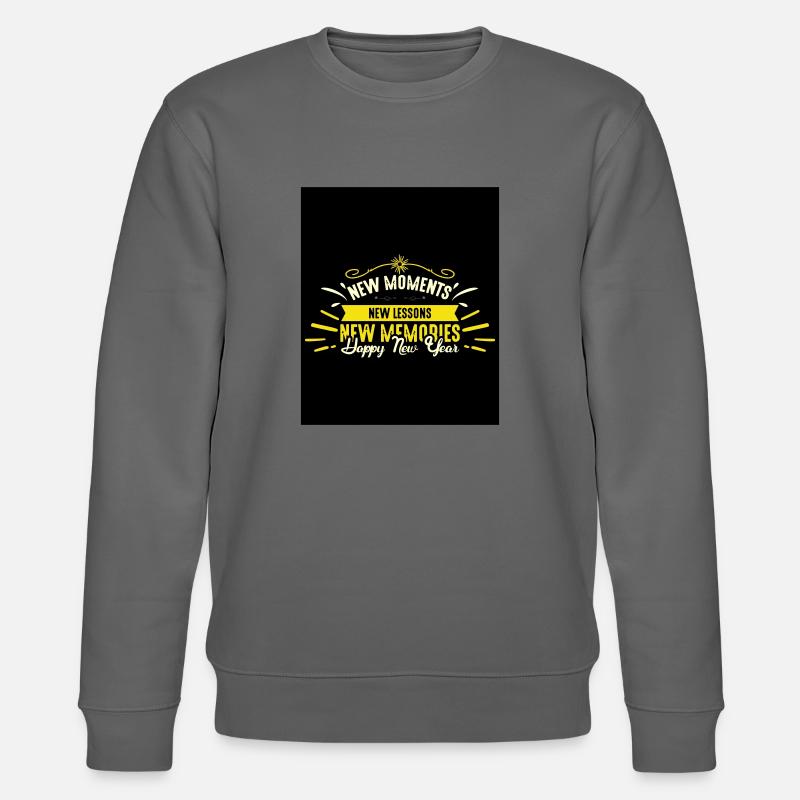 Newyear 4 - Stanley/Stella CHANGER Unisex Organic Sweatshirt - anthracite