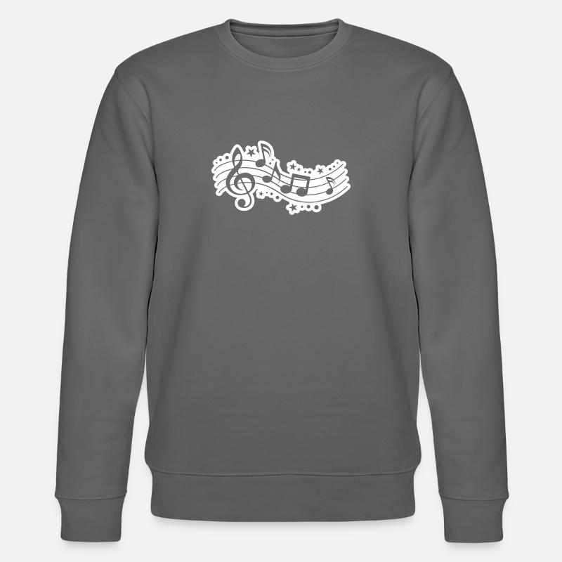 Notes de musique Clef Musique - Sweat bio CHANGER Stanley/Stella Unisexe - charbon