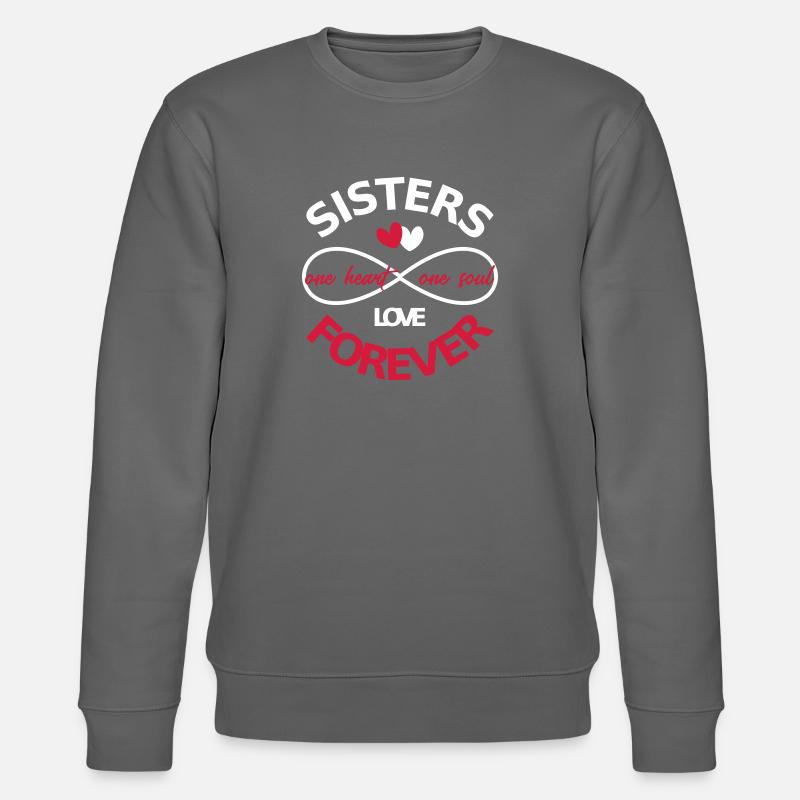 Sœurs pour toujours BFF - Sweat bio CHANGER Stanley/Stella Unisexe - charbon
