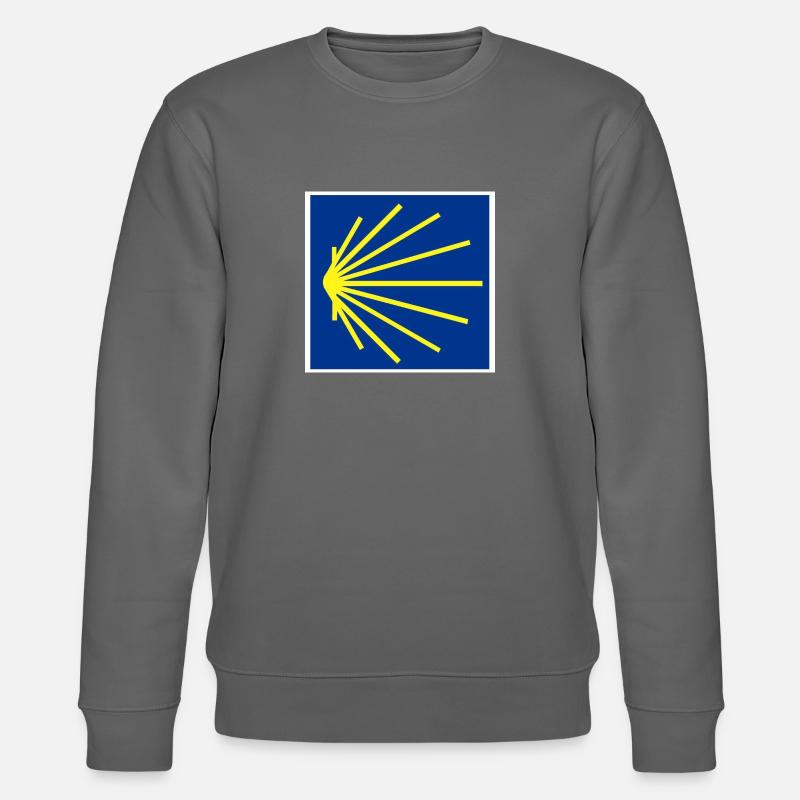 Jakobsweg - Stanley/Stella Unisex Bio-Sweatshirt CHANGER  - Anthrazit