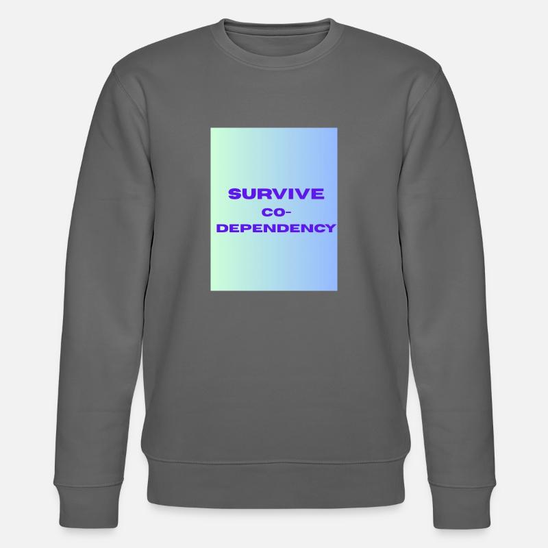 SURVIVE co dependency - Sweat bio CHANGER Stanley/Stella Unisexe - charbon