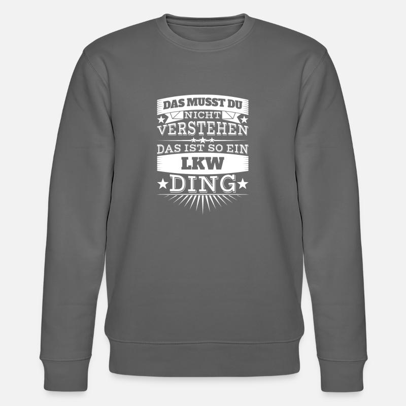 LKW - Stanley/Stella Unisex Bio-Sweatshirt CHANGER  - Anthrazit