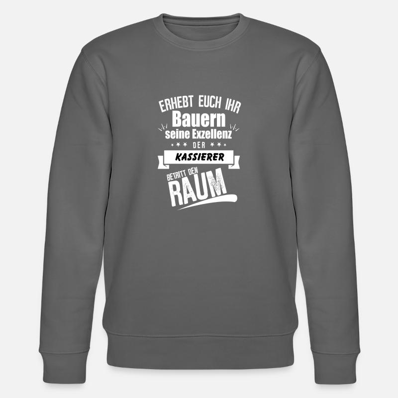 Kassierer - Stanley/Stella Unisex Bio-Sweatshirt CHANGER  - Anthrazit