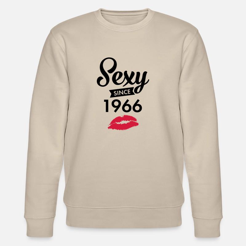 Sexy Since 1966 - Stanley/Stella Unisex Bio-Sweatshirt CHANGER  - Beige