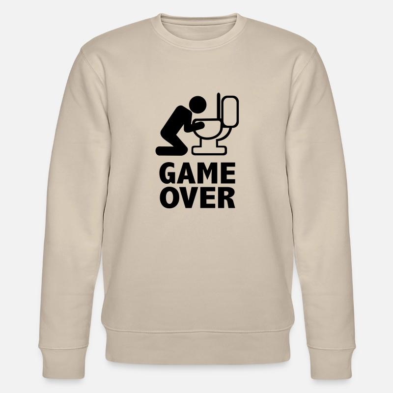 Alkohol Kotzen - Stanley/Stella Unisex Bio-Sweatshirt CHANGER  - Beige