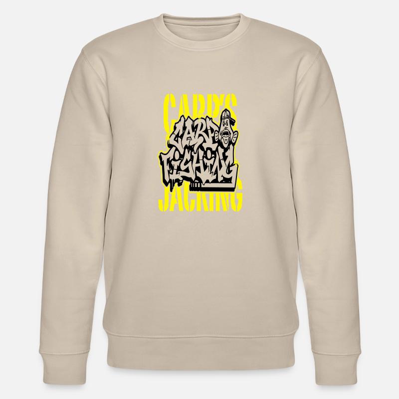 Carp's graff "CARP'S JACKING" - Sweat bio CHANGER Stanley/Stella Unisexe - beige