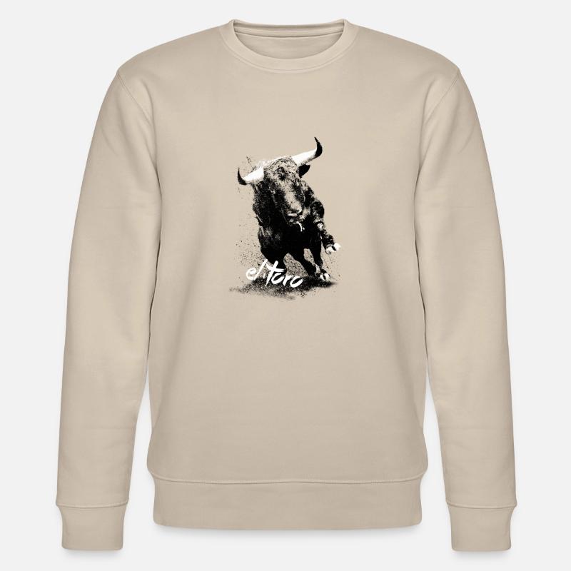 eltoro1 - Stanley/Stella Unisex Bio-Sweatshirt CHANGER  - Beige