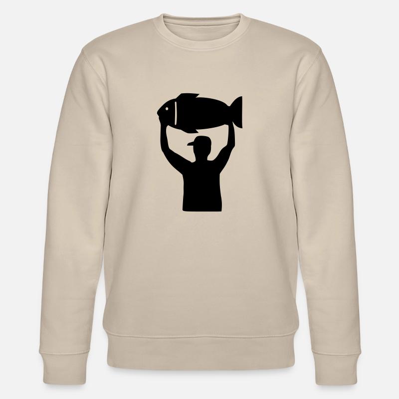 Pêcheur Poisson - Sweat bio CHANGER Stanley/Stella Unisexe - beige