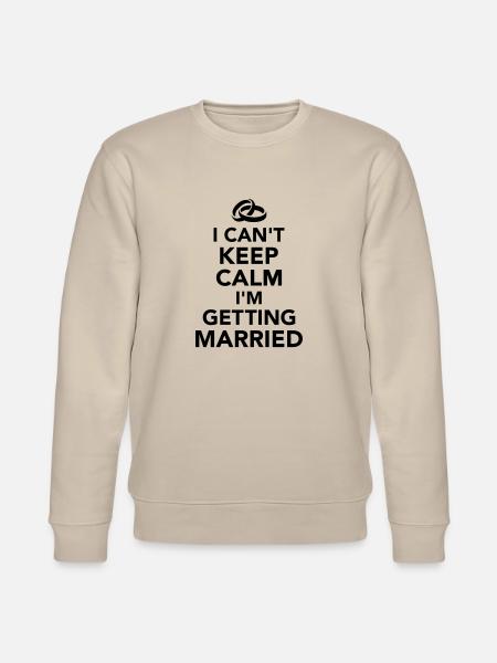 Junggesellenabschied - Stanley/Stella Unisex Bio-Sweatshirt CHANGER  - Beige