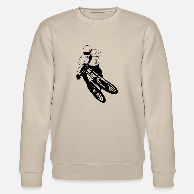 Downhill - Mountainbiking - Stanley/Stella Unisex Bio-Sweatshirt CHANGER  - Beige