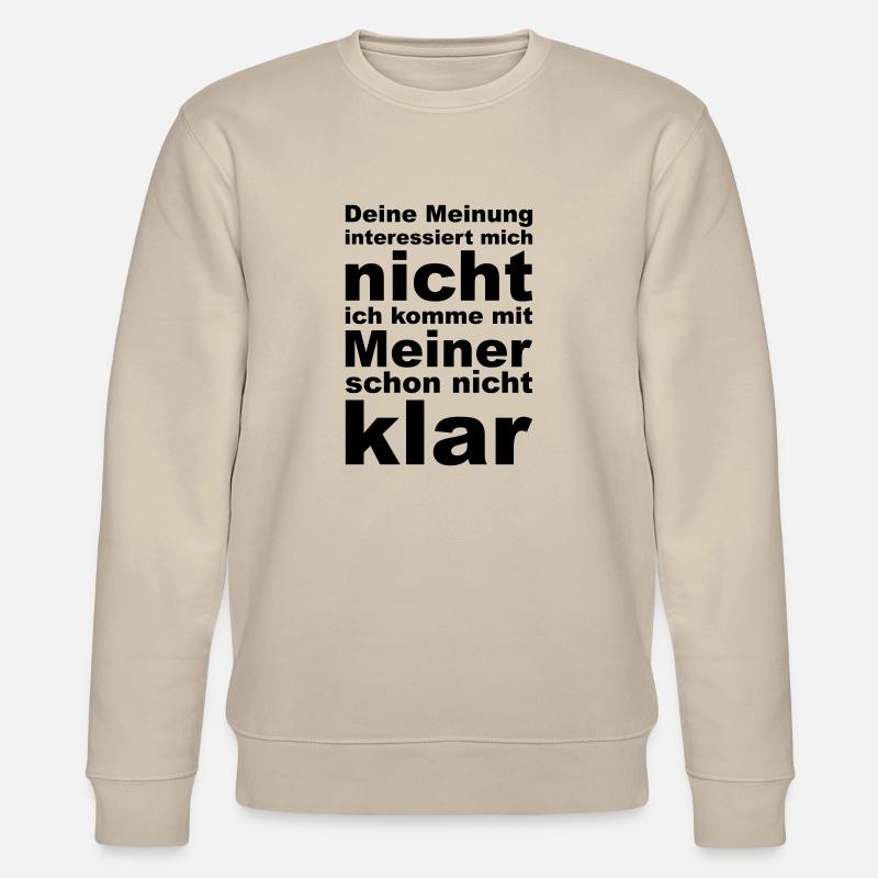 Meinung - Stanley/Stella Unisex Bio-Sweatshirt CHANGER  - Beige