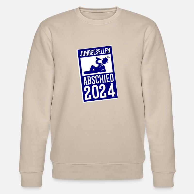 Junggesellenabschied 2024 - Stanley/Stella Unisex Bio-Sweatshirt CHANGER  - Beige