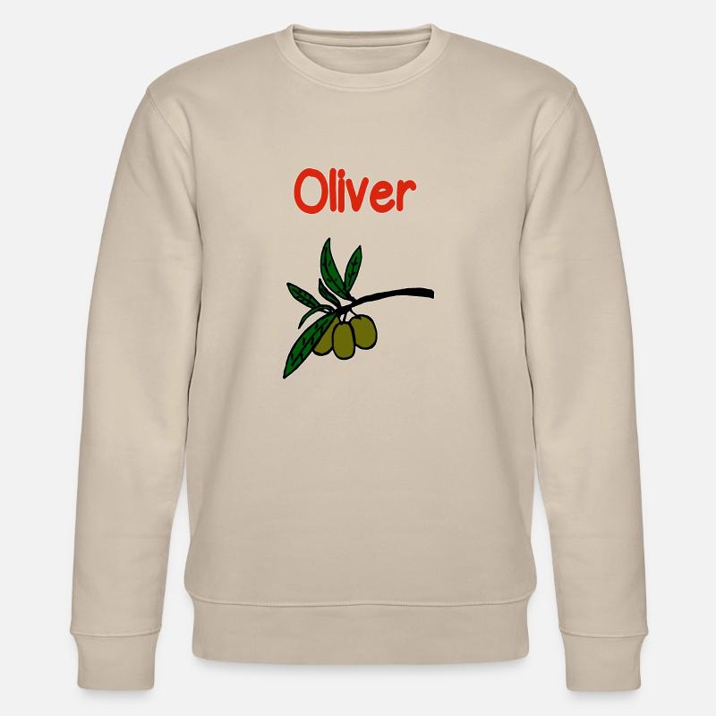 Oliver Oliven - Stanley/Stella Unisex Bio-Sweatshirt CHANGER  - Beige
