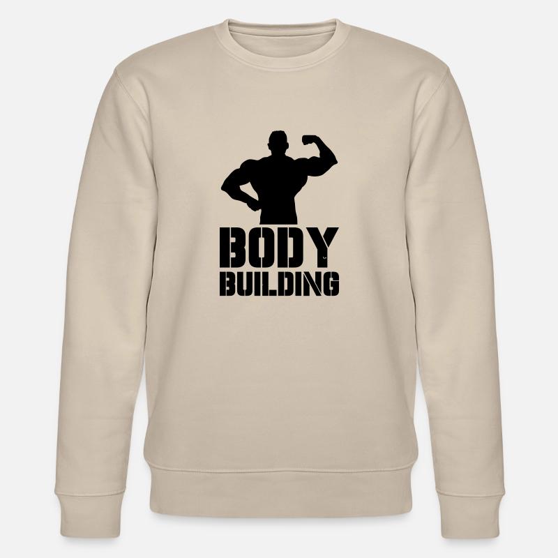 bodybuilding - Stanley/Stella Unisex Bio-Sweatshirt CHANGER  - Beige