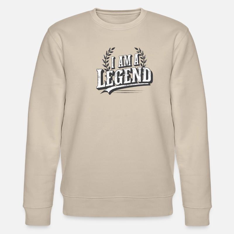 Je suis une légende - Sweat bio CHANGER Stanley/Stella Unisexe - beige