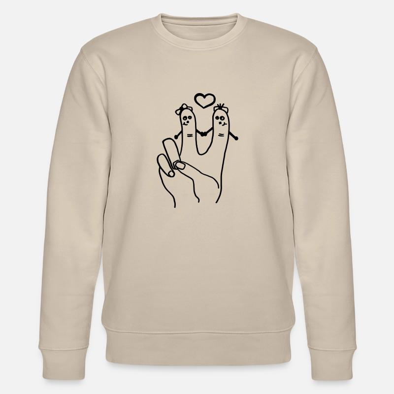 Peace - Stanley/Stella Unisex Bio-Sweatshirt CHANGER  - Beige