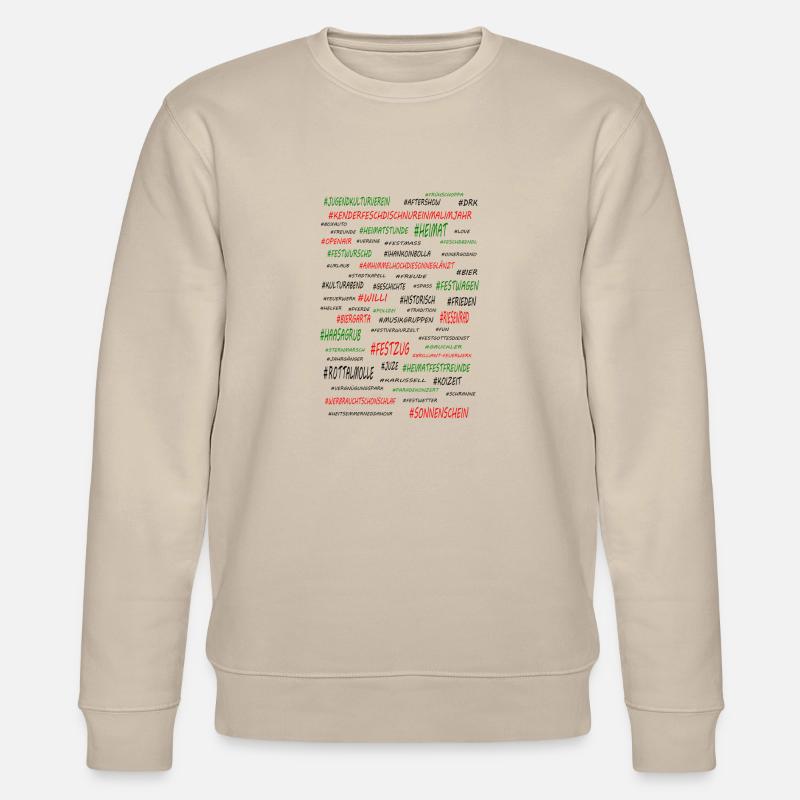 Kenderfesched - Stanley/Stella Unisex Bio-Sweatshirt CHANGER  - Beige