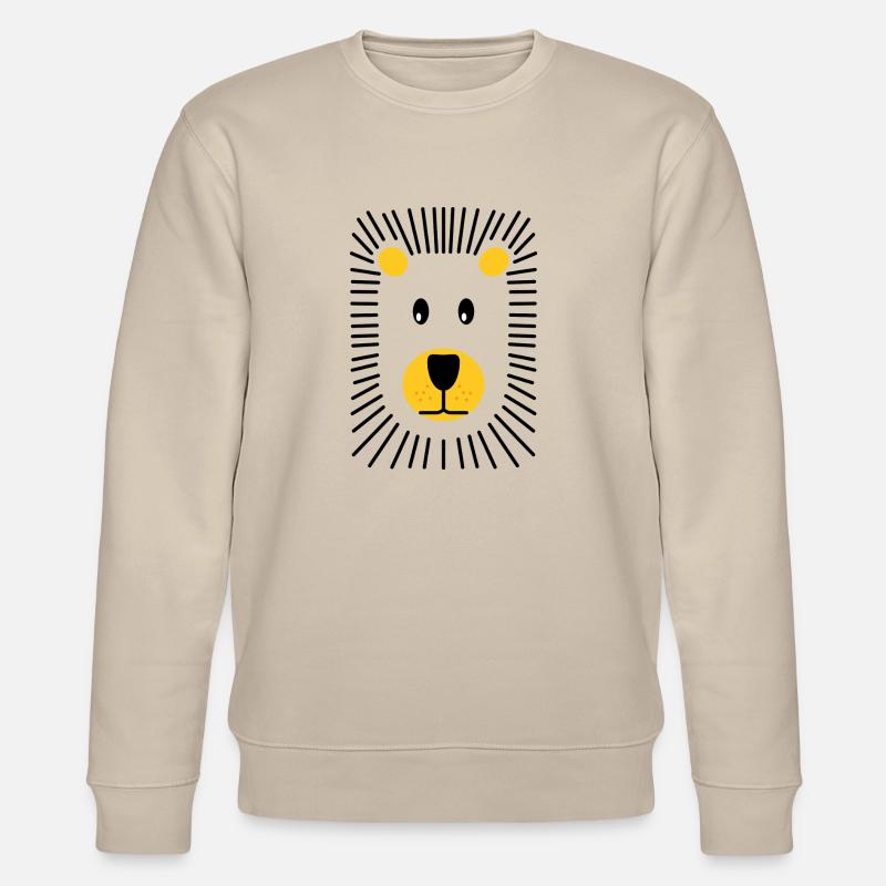 Löwe - Stanley/Stella Unisex Bio-Sweatshirt CHANGER  - Beige